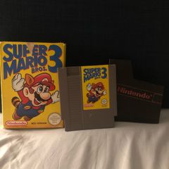 Super mario bros 3 NES in box