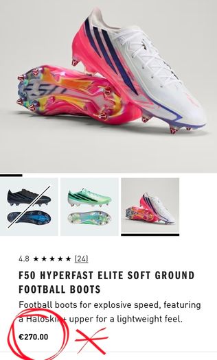 Adidas F50 Elite Football Boots