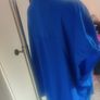 Helen Steele Mesh Back Blue Tee size UK22 EU50 Postage included Image 3