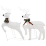 Christmas Reindeers 4 pcs White 80 LEDs Image 4