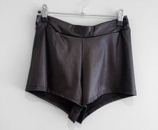 New Boohoo Winona Wet Look Knicker Shorts