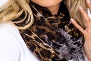 Pretty Leopard Print Scarf - ideal gift