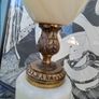 Vintage Alabaster Lamp Image 2