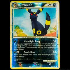 Umbreon 22/95 Reverse Holo Rare Eeveelution HeartGold & SoulSilver Call of Legends Pokemon Card