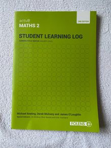 Brand new Active Maths 2 Student Learning Log Higher Level