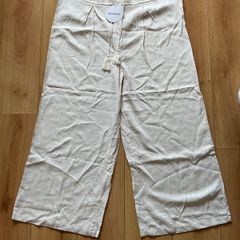 Ladies Linen Blend Trousers Size XL Brand New with tags