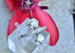Antique Art Deco Two Stone Diamond 