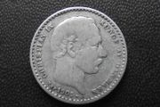 1905 Denmark. Christian IX. Silver 25 ore