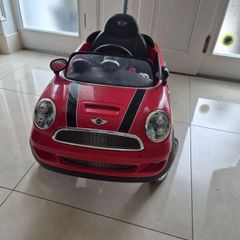 Rollplay Mini Cooper Push Along Ride-On Red Toddler Toy