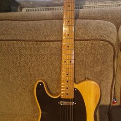 Left-handed Fender Squire Tele