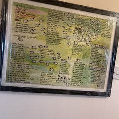 High quality Print of Original Design Modern Artwork /Poetry Archival Giclee