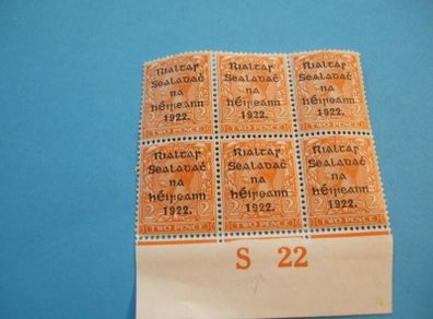 Irish Premium Overprint Stamps.