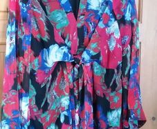 dress riverisland size 12 big fitting will suit 12 or 14 elasticated waist to back worn once
