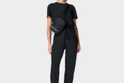 Sweaty Betty Explorer Short-Sleeve Jumpsuit - Black Size Small (UK 10 / EU 38)