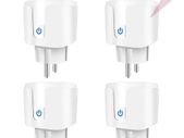 Smart Socket EU 20A AC100-240V Wifi Smart Plug Power Outlet, Alexa Google Home Voice Control, For Tuya Smart Life APP