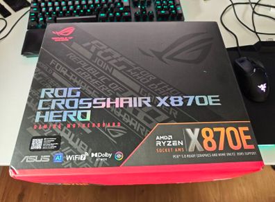 Asus X870E Hero, 32GB 6000 CL26, 1Tb Nvme