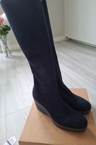 Boots, navy, size 40