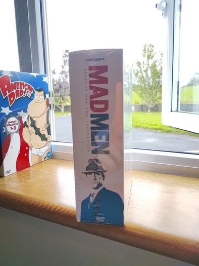 madmen 1-4 box set, shrink-wrapped