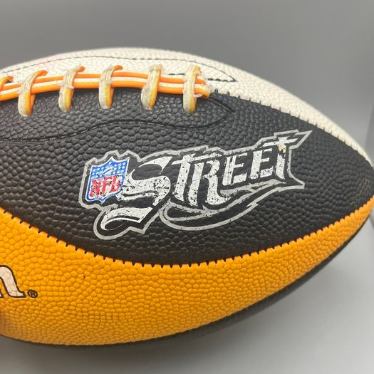 Wilson NFL Street Promo Football Colorway Orange Black White EA Sports Ball