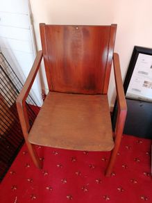Solid wood vintage chair