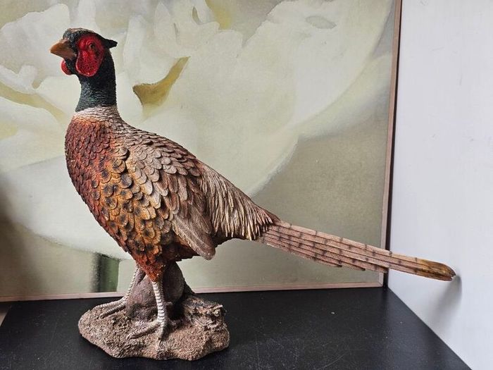 Standing Pheasant Sculpture
