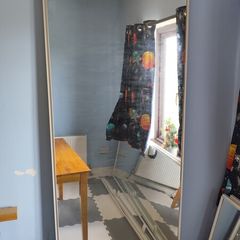 Mirror doors