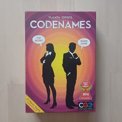 Codenames Family Team Play Party Board Game 2015 +Promo Expansion & Broken Token Insert