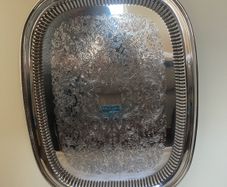 Vintage Silver Plate Tray
