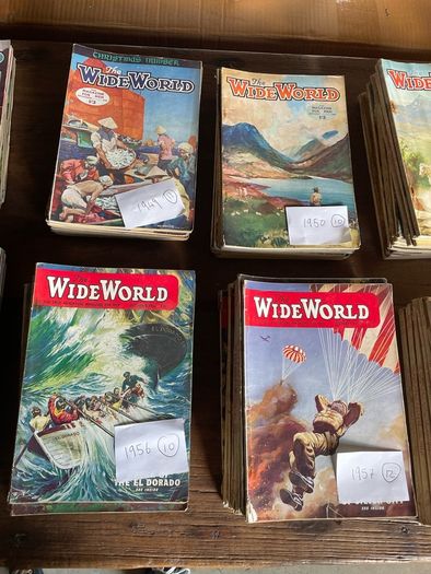 Wide world magazines 1947 to  1960 ( 158 total )