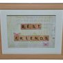 Scrabble Tile Picture Frame - For the House Image 4
