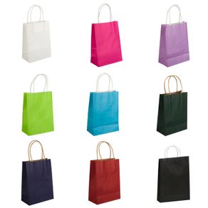 Paper Party/Gift Bags with Twisted Paper Handles Small/Medium/Large/Extra-Large