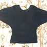 Ladies knitted sleeveless top black  Uk8 Image 2