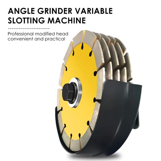 BRAND NEW Angle Grinder To Grooving Machine Adapter Lock Nuts Flange Inner Outer Kit For Variable Slotting Machine Conversion