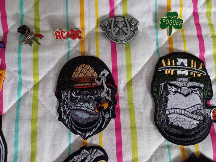 Band Patches and pins
