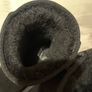 Black suede girls size 2 Ugg like boots Image 5