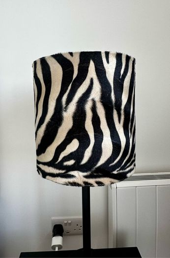 Lamp Zebra Print