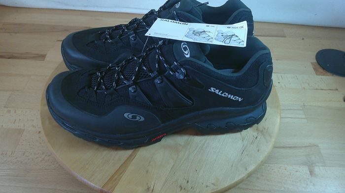 Genuine Salomon XT-Quest 2 Advanced Trail Sneakers (Black / Ebony) - Mens Size Ire 11.5 / EUR 46 BNWT (Art 416563)