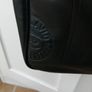David William Black Leather Computer Bag Image 2