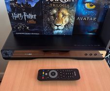 Philips Blu-ray/DVD Player + Movie Collection Bundle