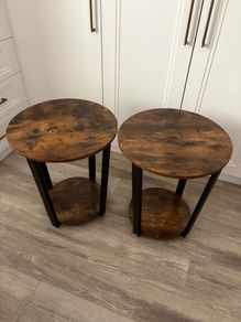 Pair of side tables