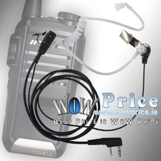 2602 2 Pin Security Earpiece Headset for Kenwood BAOFENG