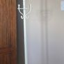 Cream coat umbrella and handbag rack Image 2