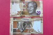South Africa. 20 Rand  2013. Pick 134a. ( Uncirculated )