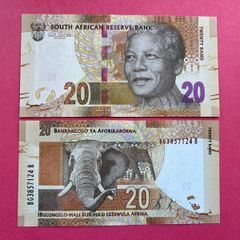 South Africa. 20 Rand  2013. Pick 134a. ( Uncirculated )