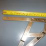 PVC window hinge 4 pairs stainless Image 2