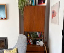 Mid-century teak cabinet