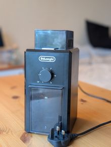 De Longhi KG79 Burr Coffee Grinder Excellent Condition
