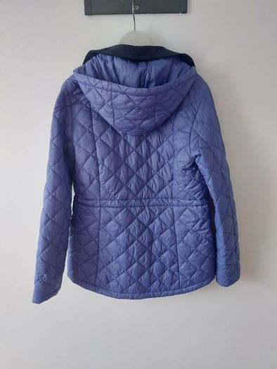 BARBOUR purple quilted jacket