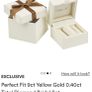 9ct gold, 0.40ct Diamond ring set Image 7