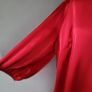 CurveWow red satin shift dress, Size 18, BNWT Image 2